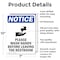 Signmission Safety Culture Sign, 7 in Width, Aluminum, Rectangle OS-2PACK-NS-A-710-V-17646 - alternate 2